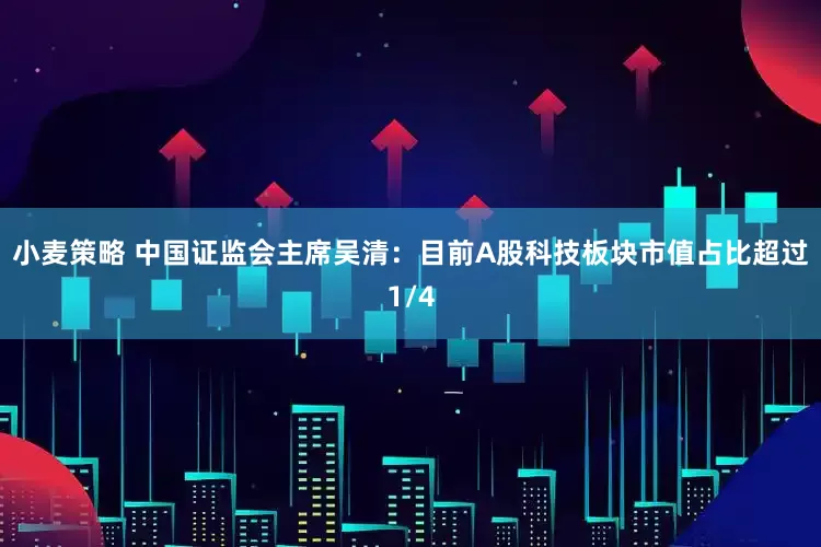 小麦策略 中国证监会主席吴清：目前A股科技板块市值占比超过1/4