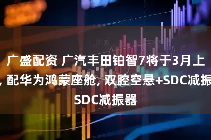 广盛配资 广汽丰田铂智7将于3月上市, 配华为鸿蒙座舱, 双腔空悬+SDC减振器